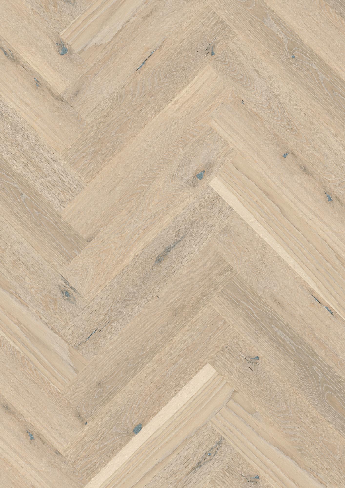 Oak Pale White Vivo, 14mm Herringbone Click 138, A-Plank